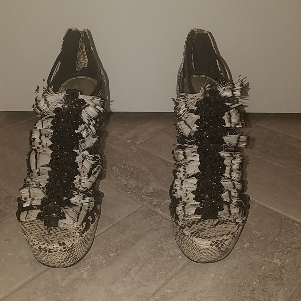 leifsdottir wedge sandals - Picture 3 of 4